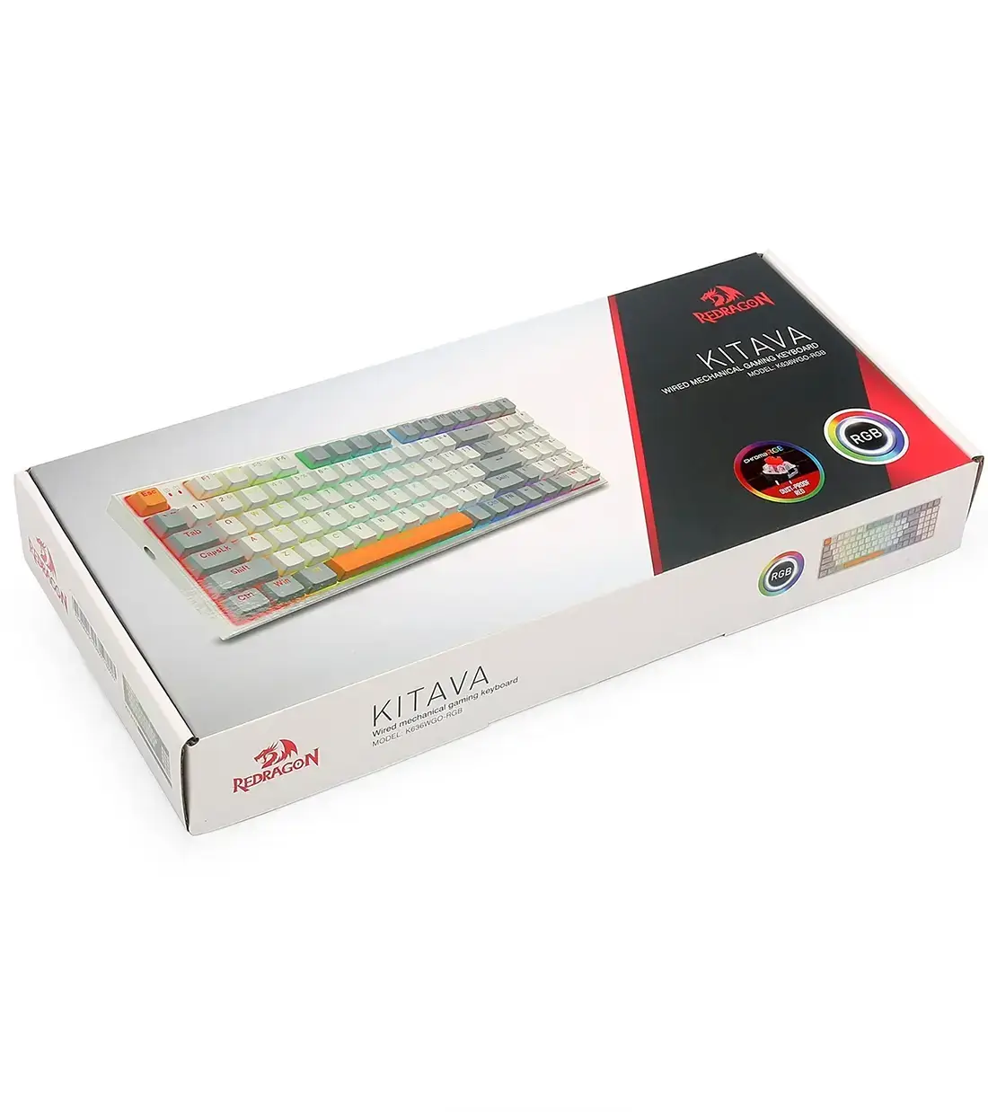 کیبورد گیمینگ ردراگون مکانیکال مدل REDRAGON KITAVA K636 WGO WIRED