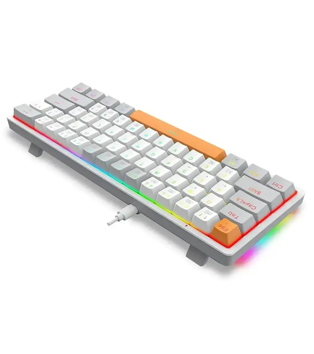 کیبورد مکانیکال ردراگون REDRAGON AKALI K642 WGO