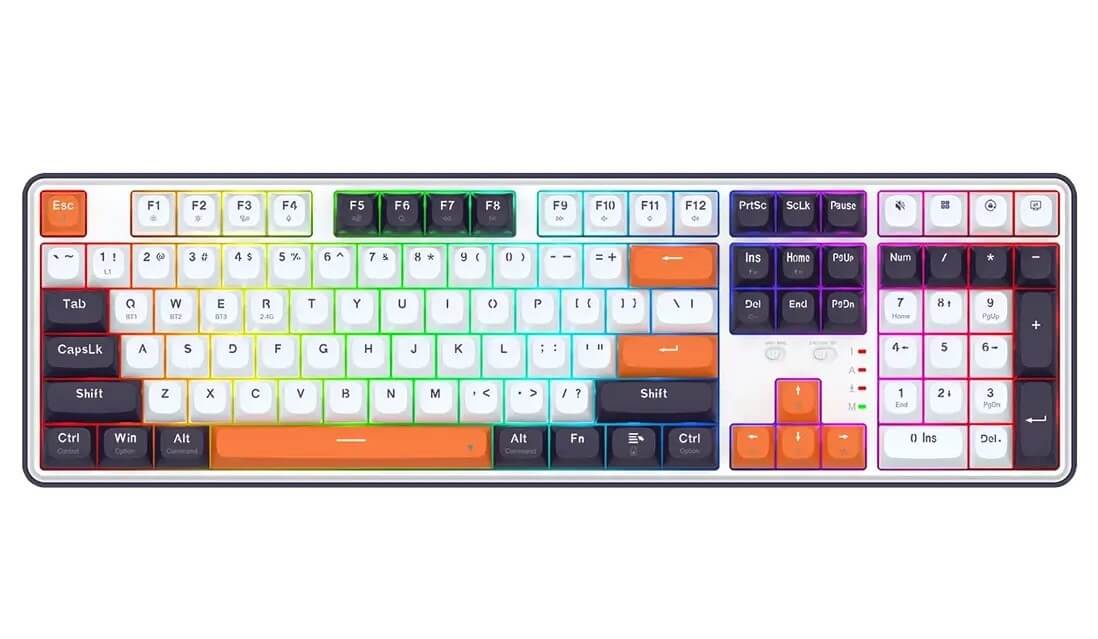 کیبورد گیمینگ ردراگون K689 WYVERN PRO