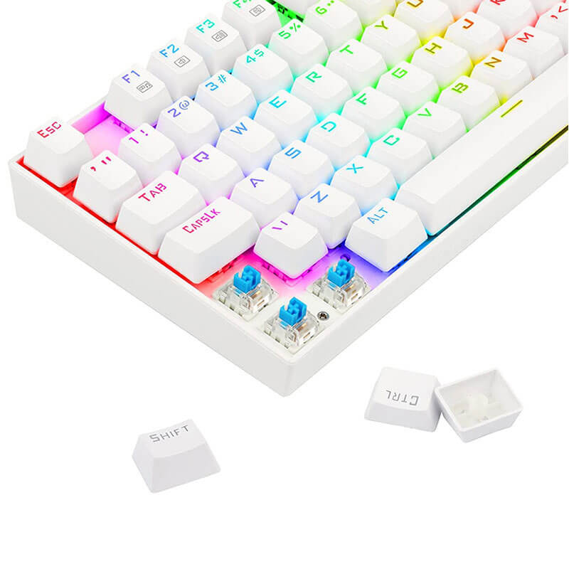 کیبورد مکانیکال ردراگون مدل REDRAGON KUMARA K552 WHITE