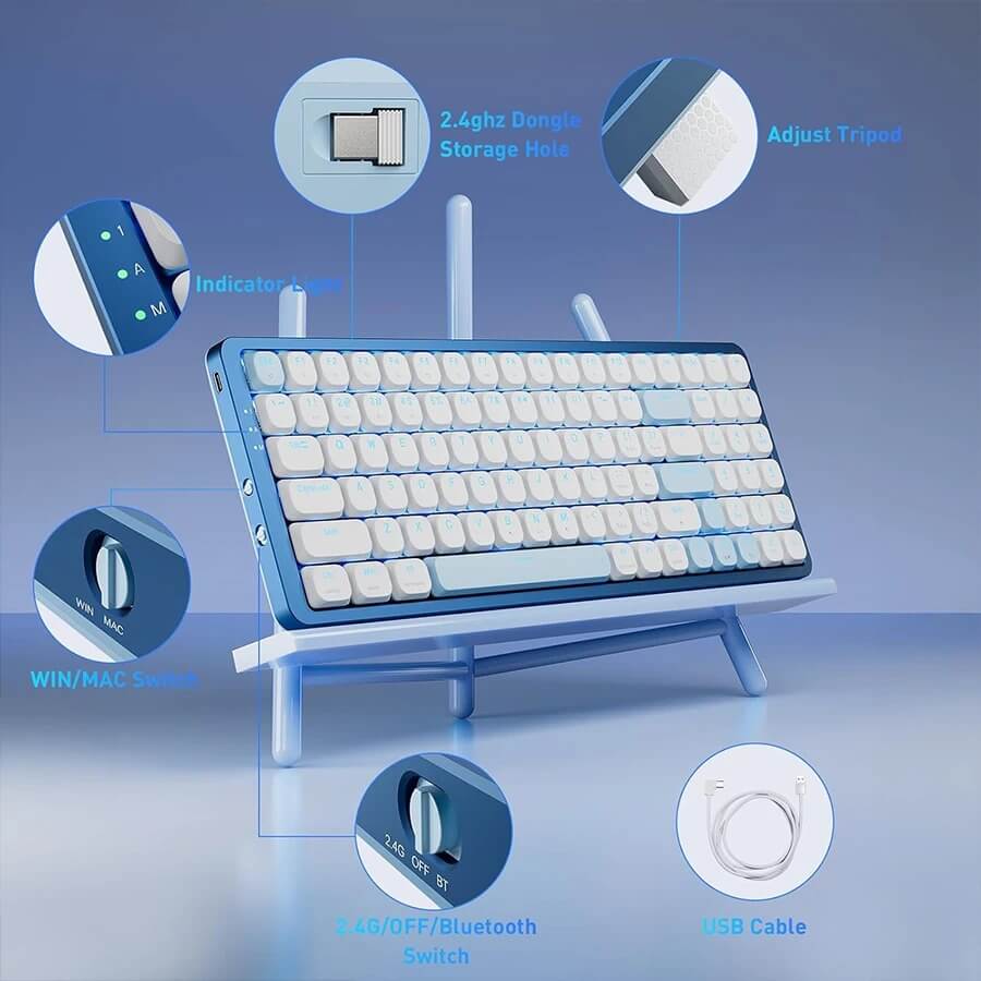 کیبورد گیمینگ ردراگون K684 EVA PRO
