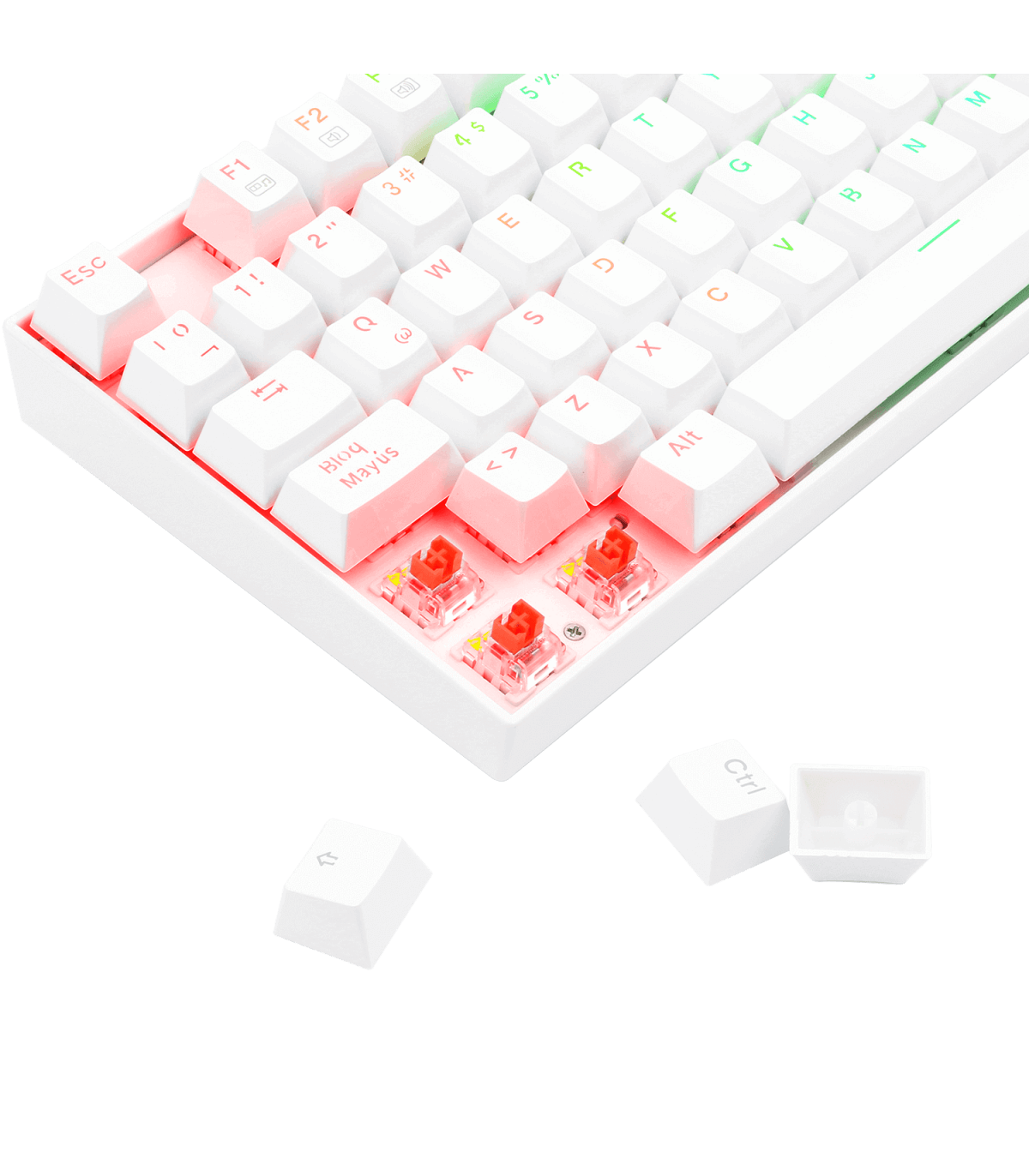 کیبورد مکانیکال ردراگون مدل REDRAGON KUMARA K552 WHITE