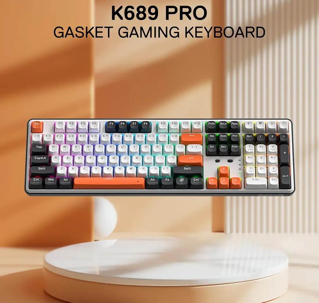 کیبورد گیمینگ ردراگون K689 WYVERN PRO
