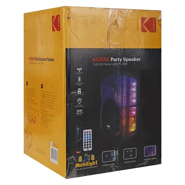 اسپیکر همراه و بلوتوثی کداک مدل KODAK PRPS 1822