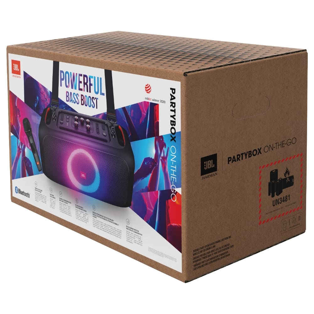 اسپیکر پارتی باکس قابل حمل جی بی ال JBL PARTYBOX ON-THE-GO