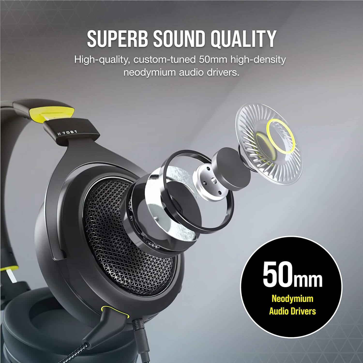 هدست گیمینگ کورسیر CORSAIR HS70 BLUETHOOTH