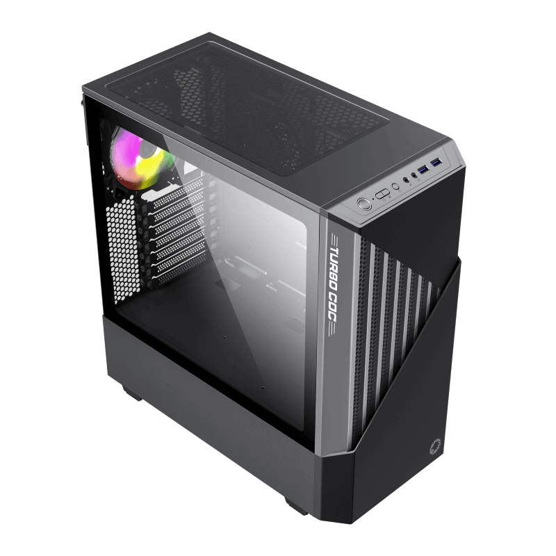 کیس گیمینگ گیم مکس مدل GAMEMAX CONTAC COC BG