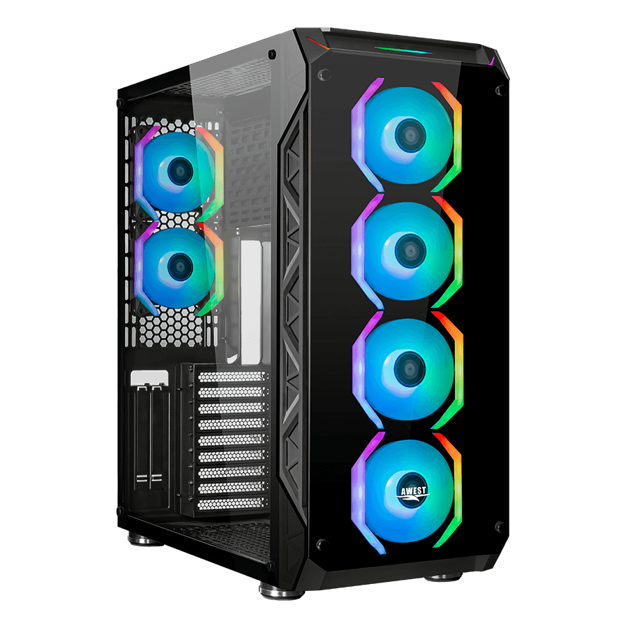 کیس گیمینگ اوست مدل AWEST GT-AV401-FB