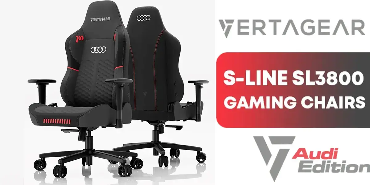 صندلی ارگونومیک و گیمینگ ورتاگر مدل VERTAGEAR SL3800 AUDI Edition