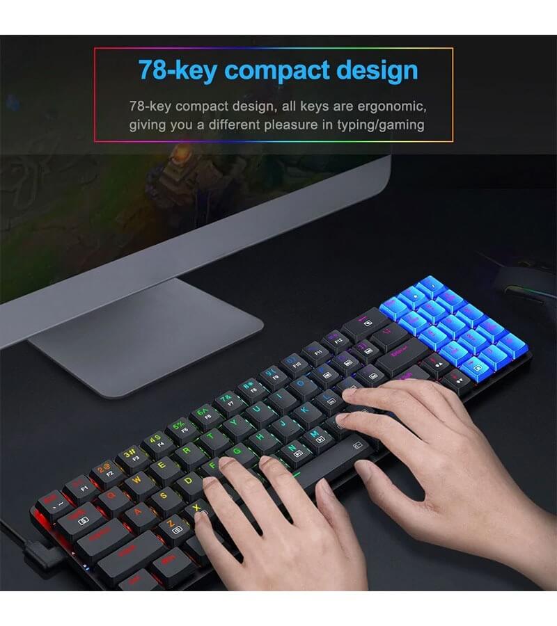 کیبورد مکانیکال گیمینگ ردراگون مدل  REDRAGON ASHE K626 WIRED
