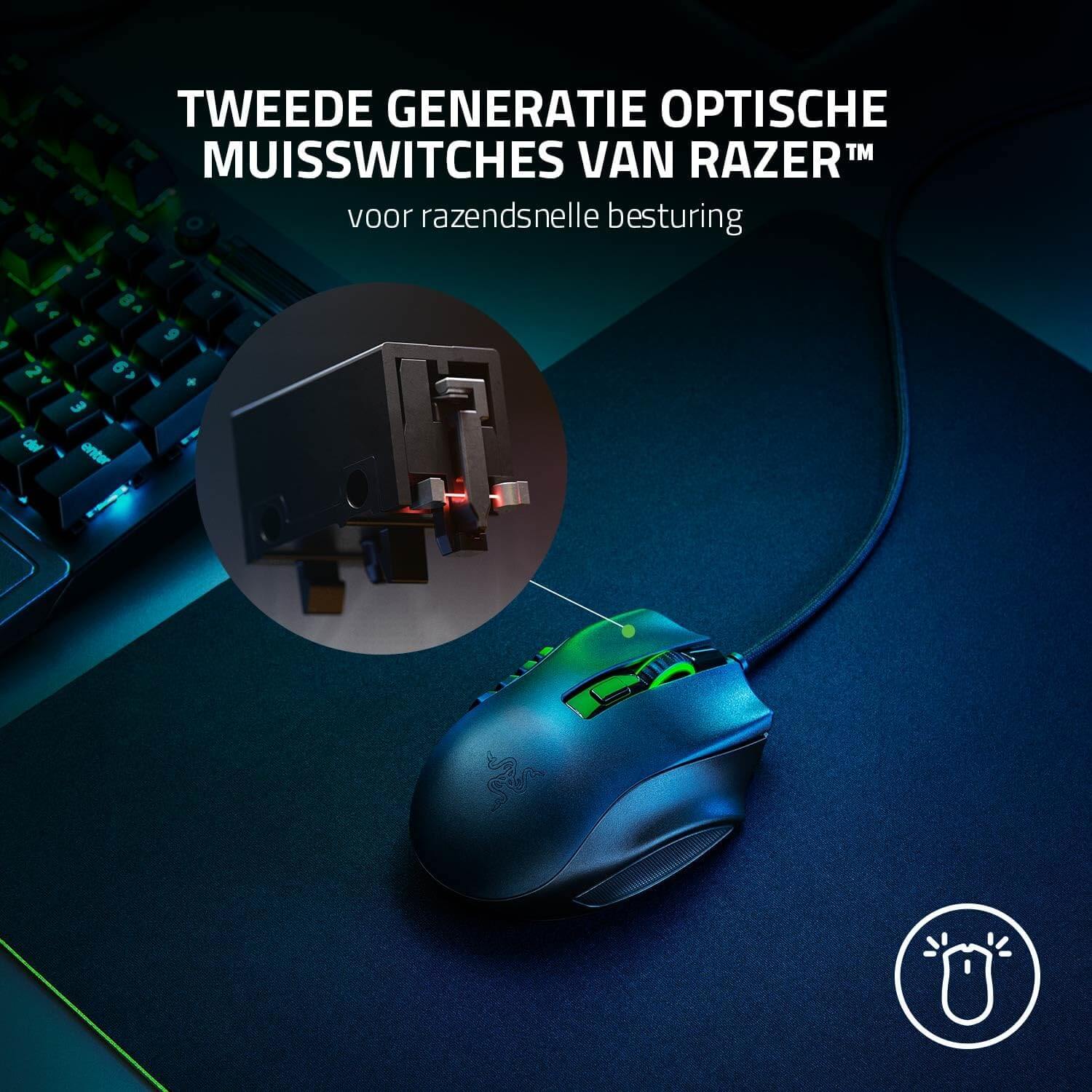 موس گیمینگ ریزر مدل RAZER NAGA X