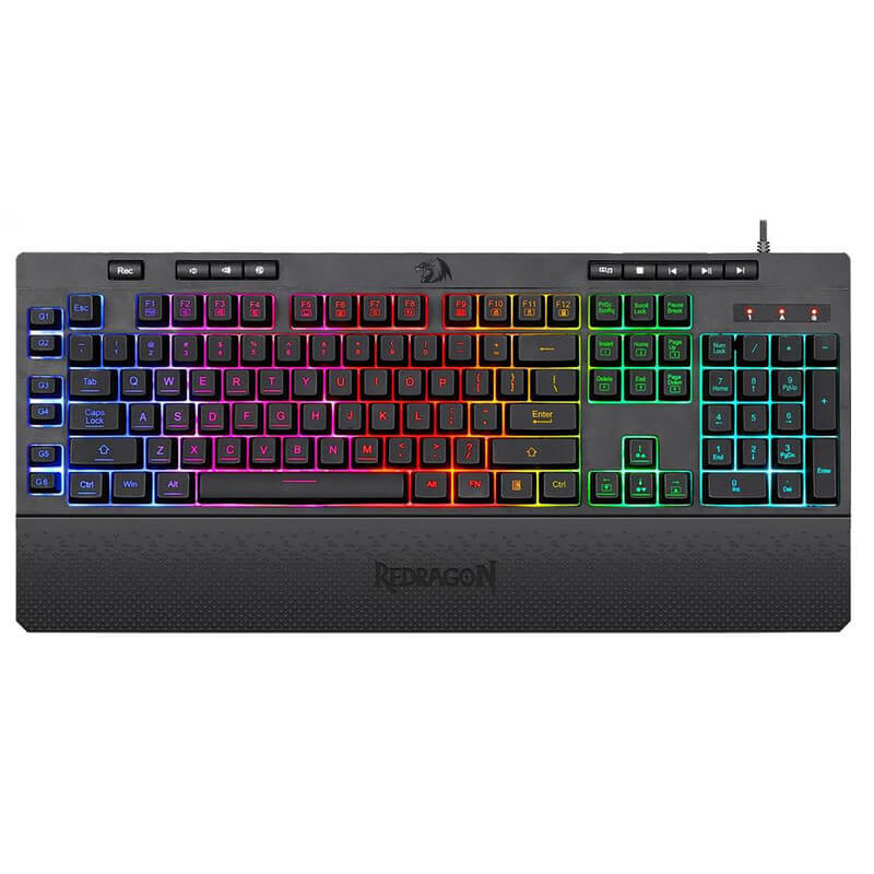 کیبورد گیمینگ ردراگون مدل REDRAGON SHIVA K512 BLACK