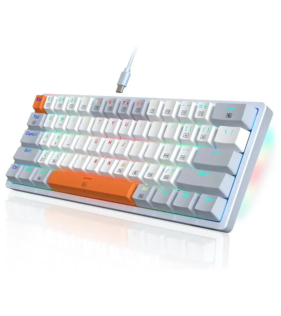 کیبورد مکانیکال ردراگون REDRAGON AKALI K642 WGO