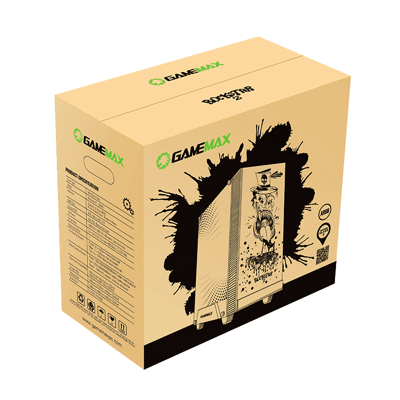 کیس گیمینگ گیم مکس مدل GAMEMAX ROCKSTAR 2
