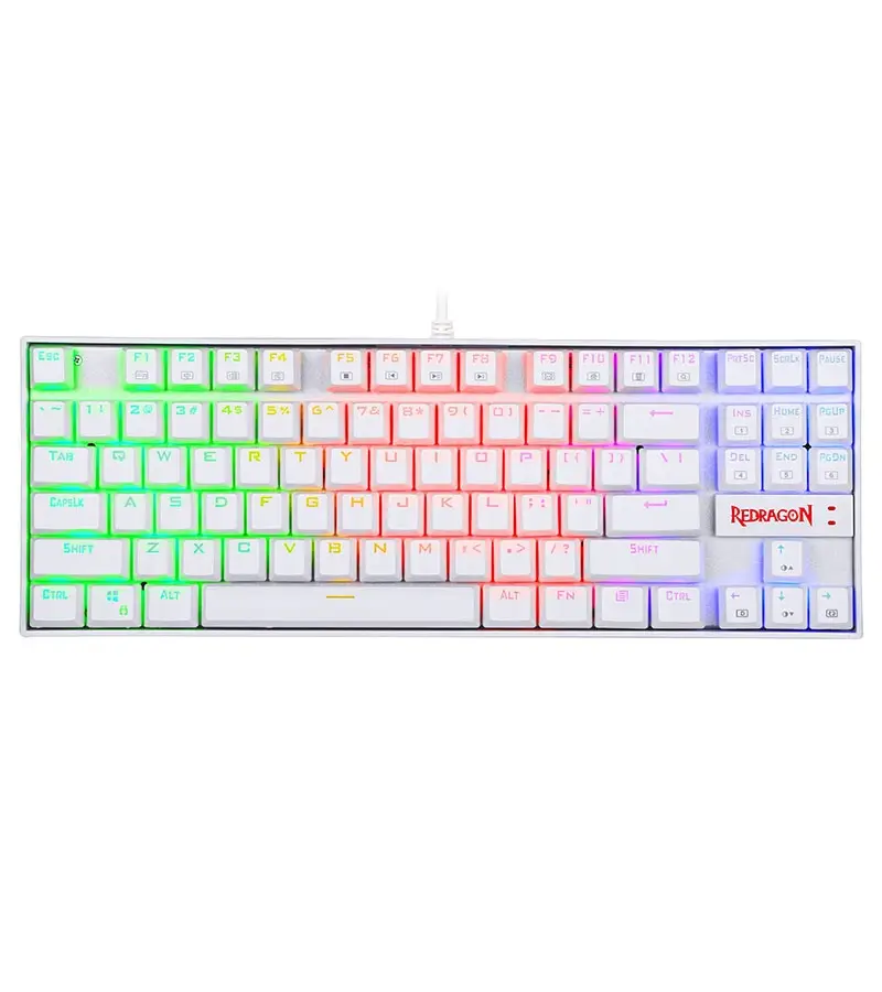 کیبورد مکانیکال ردراگون مدل REDRAGON KUMARA K552 WHITE
