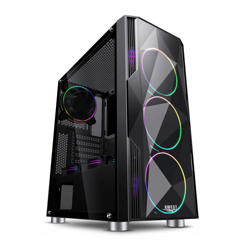 کیس گیمینگ اوست مدل AWEST GT-AV02-BGa