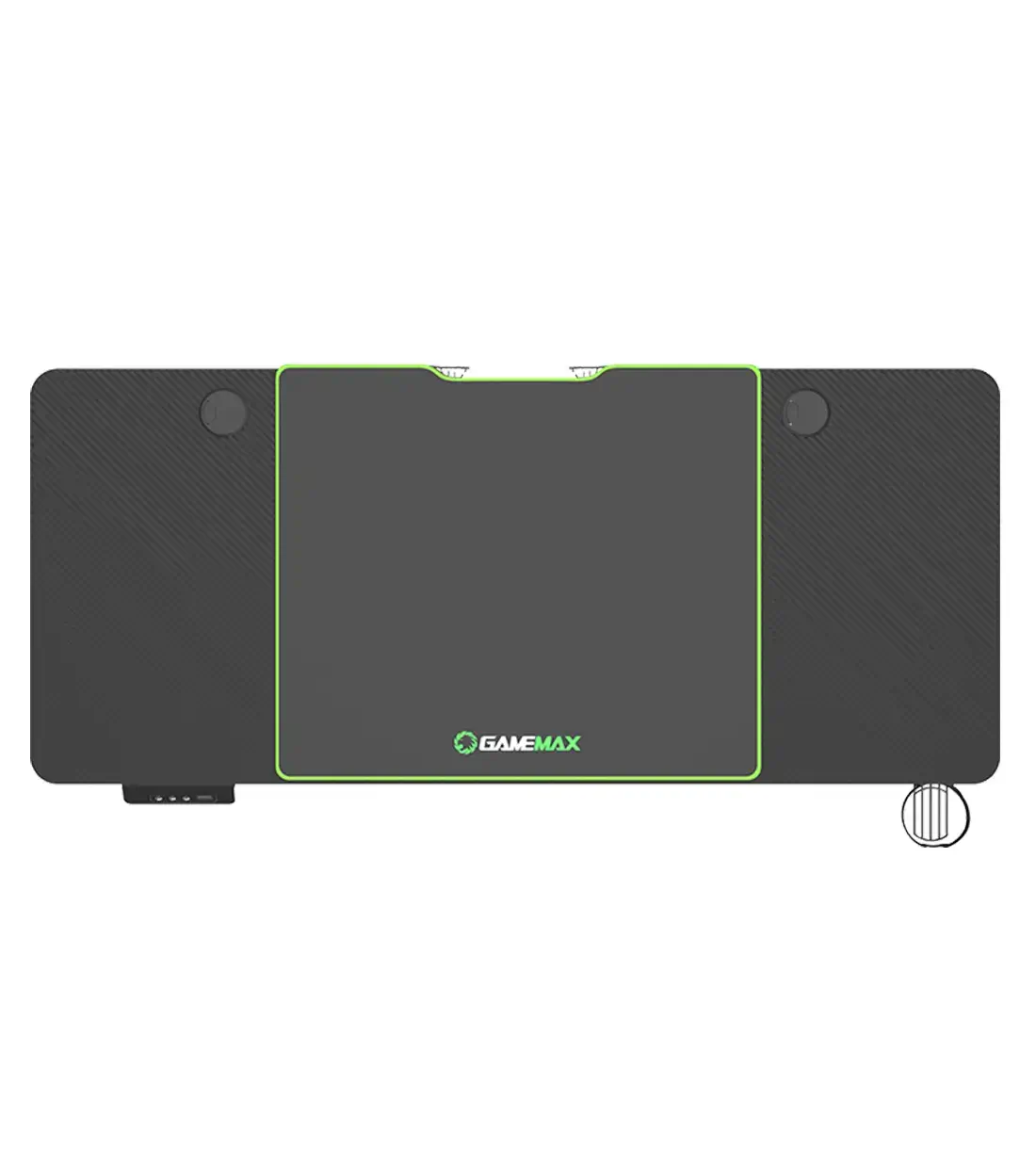 میز گیمینگ گیم مکس (موتور دار)  GAMEMAX D140 CARBON EC