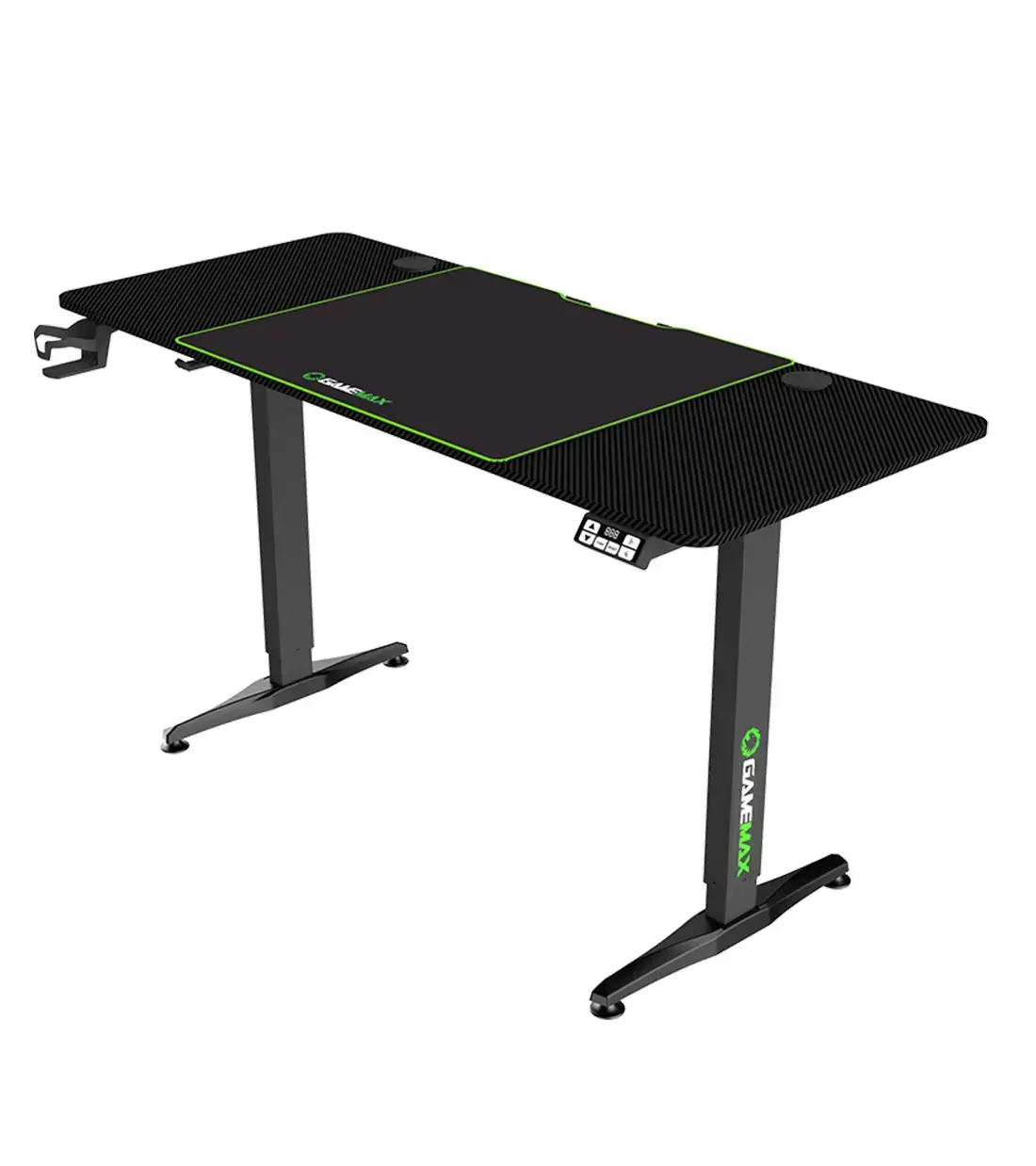 میز گیمینگ گیم مکس (موتور دار)  GAMEMAX D140 CARBON EC
