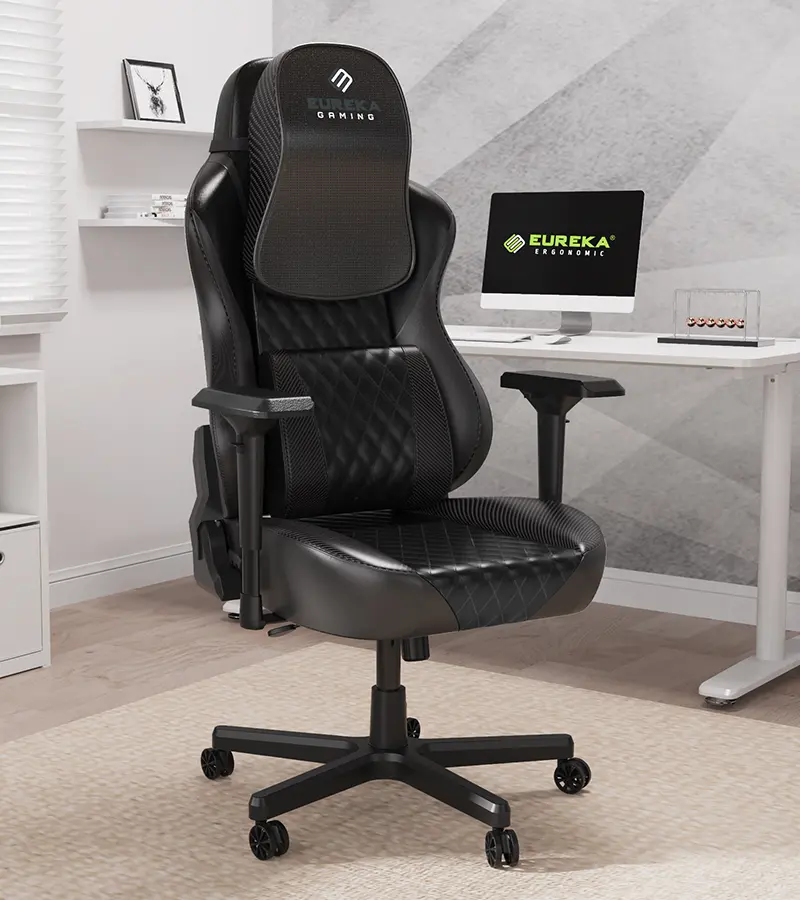 صندلی ارگونومیک و گیمینگ یوریکا EUREKA ONEX-FX8 BLACK