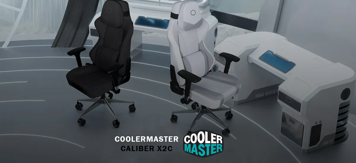 صندلی ارگونومیک و گیمینگ کولرمستر COOLERMASTER CALIBER X2C BLACK