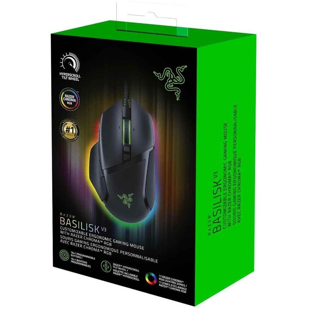 موس گیمینگ ریزر مدل RAZER BASILISK V3