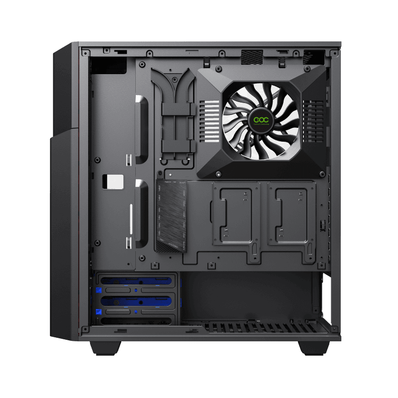 کیس گیمینگ گیم مکس مدل GAMEMAX CONTAC COC BG
