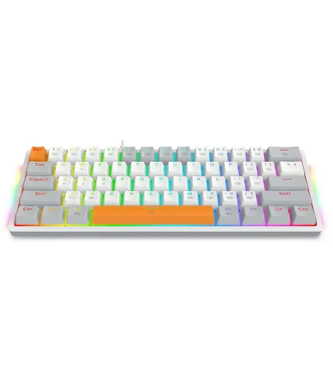 کیبورد مکانیکال ردراگون REDRAGON AKALI K642 WGO