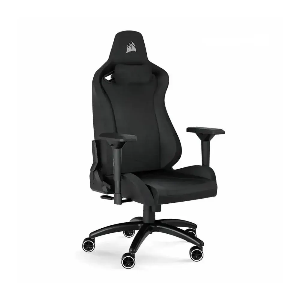 صندلی ارگونومیک و گیمینگ کورسیر مدل CORSAIR TC200 PLUSH LEATHERETTE - BLACK