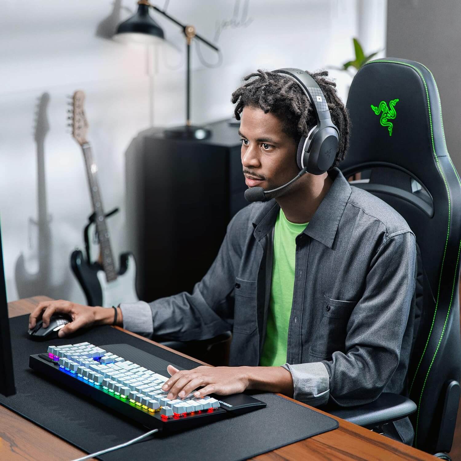 هدست گیمینگ ریزر RAZER BARRACUDA X ROBLOX EDITION